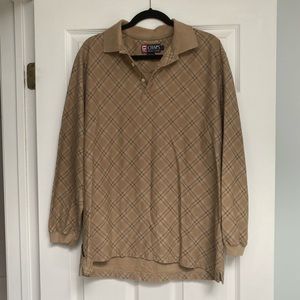 Polo Ralph Lauren Oversized Brown Collared Shirt